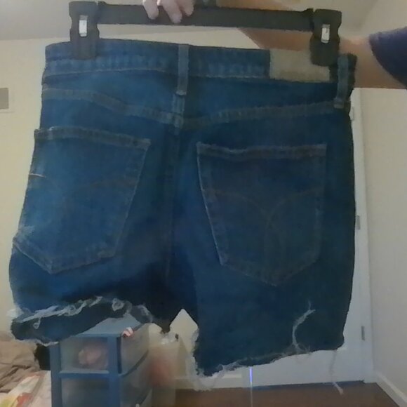 Blue Denim Calvin Klein Shorts - Picture 3 of 3